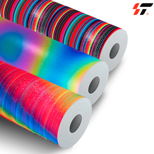 Радужная самоклеющаяся (светоотражающая) пленка RF01 метражом